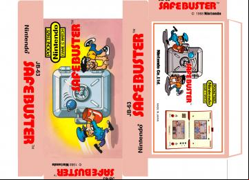SAFEBUSTER JB-63 MULTISCREEN PAL CAJA BOX GAME WATCH