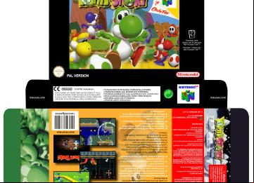 YOSHI STORY N64 CAJA BOX